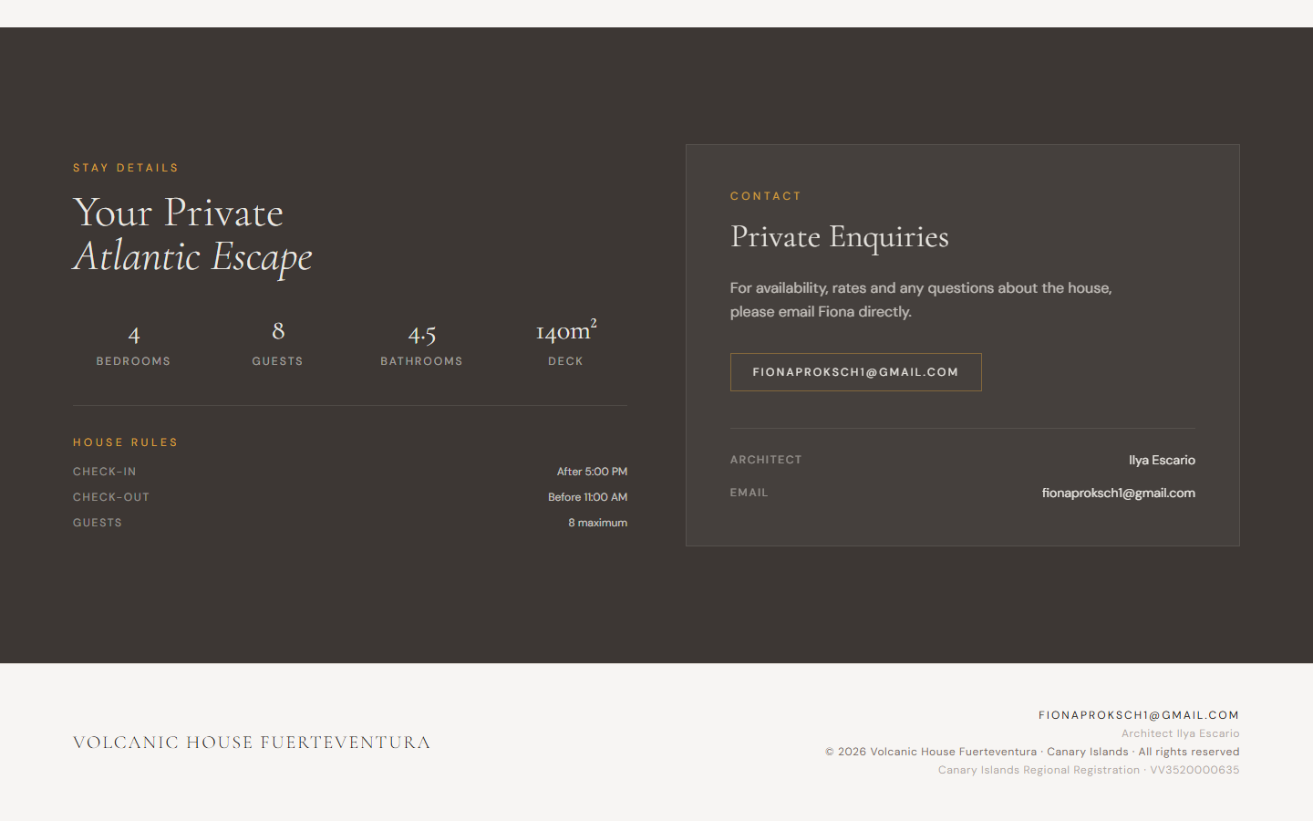 VOLCANIC HOUSE FUERTEVENTURA |screenshot 2